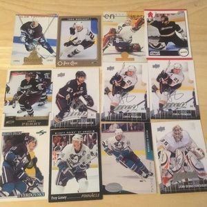 Anaheim Ducks Collectible NHL Hockey Trading Cards